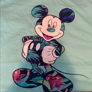 a Disney shirt